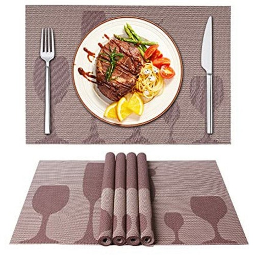Placemats set kitchen - set, 6,